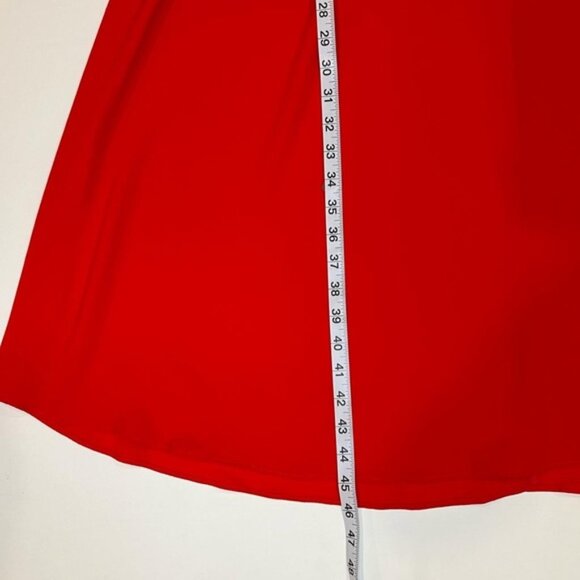 NWT LONDON TIMES T6099M V Neck Cap Sleeve A-Line Dress Size 10 - Picture 9 of 13